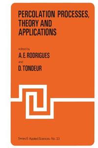 Percolation Processes: Theory and Applications edito da Springer Netherlands