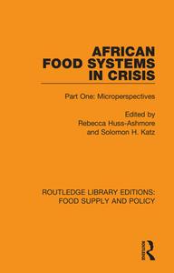 African Food Systems In Crisis edito da Taylor & Francis Ltd