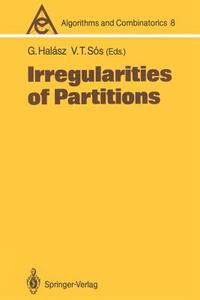 Irregularities of Partitions edito da Springer Berlin Heidelberg