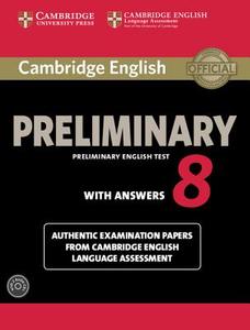 Cambridge English Preliminary 8 Student's Book Pack (student's Book With Answers And Audio Cds (2)) edito da Cambridge University Press
