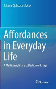 Affordances in Everyday Life edito da Springer International Publishing