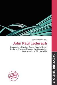 John Paul Lederach edito da Brev Publishing