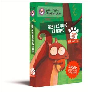 Level 1: First Reading At Home di Collins UK edito da Harpercollins Publishers