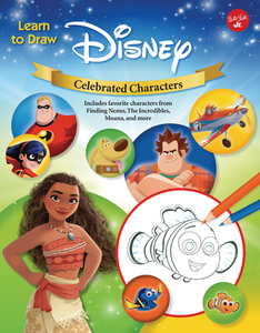 Learn to Draw Disney Celebrated Characters: Learn to Draw Characters from Finding Nemo, the Incredibles, Moana, and More di Walter Foster Jr. Creative Team edito da WALTER FOSTER LIB