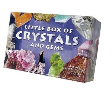 Little Box of Crystals and Gems [With Gemstone Chips, Mini Geode, Tweezers and Paperback Book] edito da Barron's Educational Series