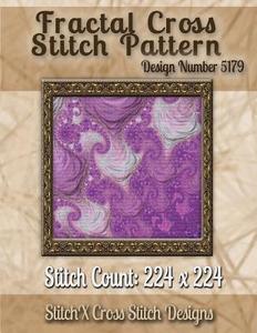 Fractal Cross Stitch Pattern: Design No. 5179 di Tracy Warrington edito da Createspace
