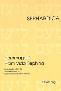 Hommage à Haïm Vidal Sephiha edito da Lang, Peter