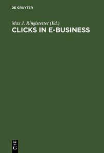 Clicks in E-Business edito da De Gruyter Oldenbourg