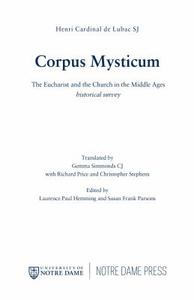 Corpus Mysticum di Henri De Lubac edito da University of Notre Dame Press