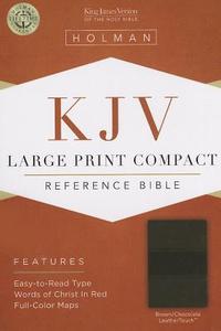 Large Print Compact Reference Bible-KJV edito da Holman Bibles