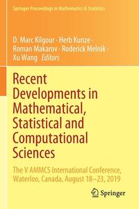 Recent Developments in Mathematical, Statistical and Computational Sciences edito da Springer International Publishing