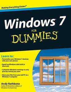 Windows 7 for Dummies di Andy Rathbone edito da For Dummies