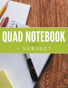 Quad Notebook - 1 Subject di Speedy Publishing Llc edito da Dot EDU