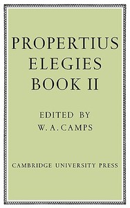 Propertius di Propertius, Camps edito da Cambridge University Press