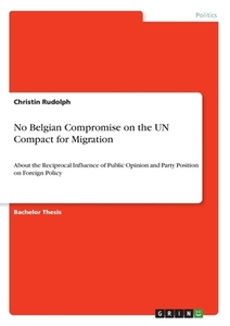 No Belgian Compromise on the UN Compact for Migration di Christin Rudolph edito da GRIN Verlag