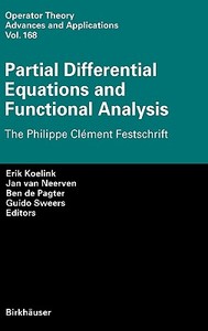 Partial Differential Equations and Functional Analysis edito da Springer Basel AG
