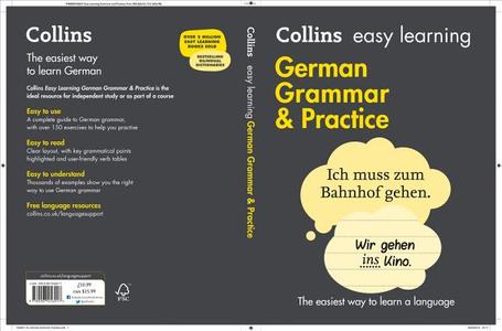Easy Learning German Grammar And Practice di Collins Dictionaries edito da Harpercollins Publishers