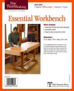 Fine Woodworking's Essential Workbench Plan di Fine Woodworking edito da Taunton Press