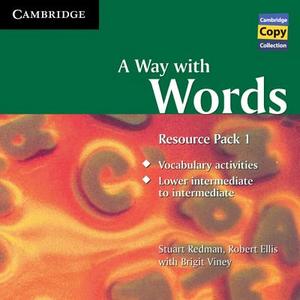 A Way With Words Resource Pack Lower-intermediate To Intermediate Audio Cd di Stuart Redman, Robert Ellis edito da Cambridge University Press