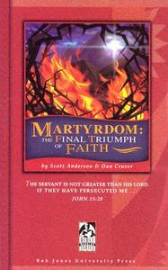 Martyrdom Student Book Grd 9-12 di Scott Anderson, 128736, Dan Cruver edito da BOB JONES UNIV PR