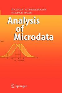 Analysis of Microdata di Rainer Winkelmann, Stefan Boes edito da Springer