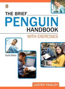 The Brief Penguin Handbook With Exercises, With New Mycomplab Student Access Code Card di Lester Faigley edito da Pearson Education (us)