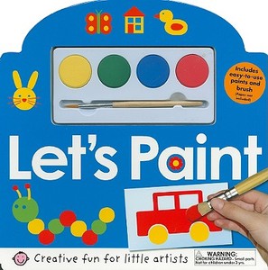 Let's Paint [With Paint Brush and Paint] edito da Priddy Books