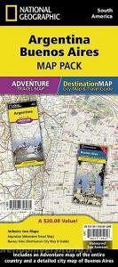 Argentina, Buenos Aires, Map Pack Bundle di National Geographic Maps - Adventure edito da National Geographic Maps Division
