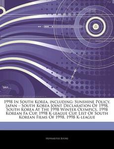 1998 In South Korea, Including: Sunshine di Hephaestus Books edito da Hephaestus Books