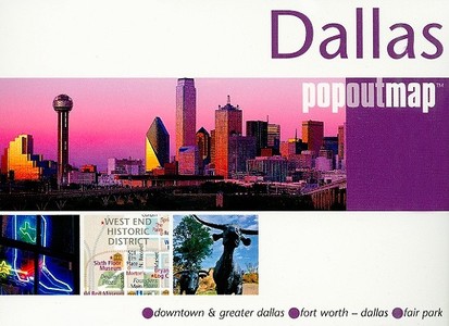 Dallas Popoutmap edito da GPP Travel