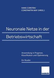 Neuronale Netze in der Betriebswirtschaft edito da Gabler Verlag