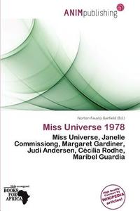Miss Universe 1978 edito da Anim Publishing