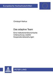 Das adaptive Team di Christoph Niehus edito da Lang, Peter GmbH