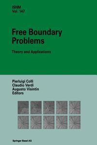 Free Boundary Problems edito da Birkhäuser Basel