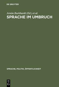 Sprache im Umbruch edito da De Gruyter