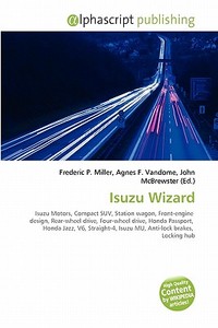 Isuzu Wizard edito da Vdm Publishing House