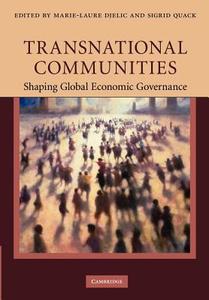 Transnational Communities edito da Cambridge University Press
