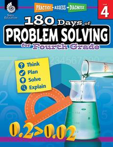180 Days of Problem Solving for Fourth Grade di Chuck Aracich edito da Shell Educational Publishing