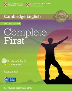 Complete First Student's Book With Answers With Cd-rom di Guy Brook-Hart edito da Cambridge University Press