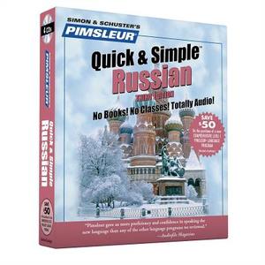 Pimsleur Russian Quick & Simple Course - Level 1 Lessons 1-8 CD: Learn to Speak and Understand Russian with Pimsleur Language Programs di Pimsleur edito da Pimsleur