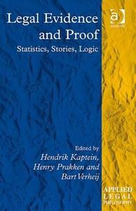 Legal Evidence and Proof di Henry Prakken edito da Routledge