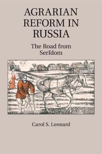 Agrarian Reform in Russia di Carol S. Leonard edito da Cambridge University Press