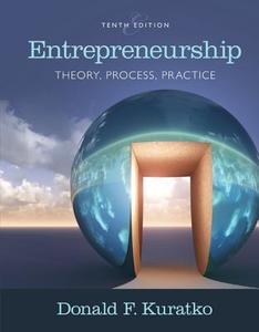 Entrepreneurship di Donald F. Kuratko edito da Cengage Learning, Inc