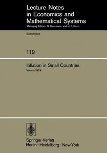 Inflation in Small Countries edito da Springer Berlin Heidelberg