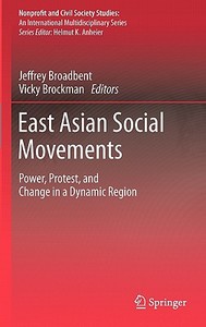 East Asian Social Movements edito da Springer-Verlag New York Inc.