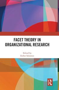 Facet Theory In Organizational Research edito da Taylor & Francis Ltd