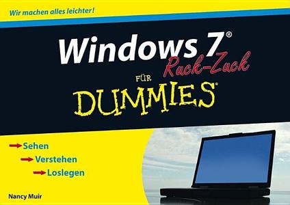 Windows 7 Fur Dummies Ruckzuck di Nancy C. Muir edito da Wiley-vch Verlag Gmbh