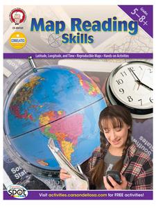 Map Reading Skills, Grades 5 - 8 di Myrl Shireman edito da MARK TWAIN MEDIA