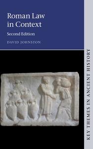 Roman Law In Context di Johnston David Johnston edito da Cambridge University Press