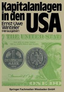 Kapitalanlagen in den USA edito da Gabler Verlag